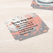 Spooks Dirty Soda Untersetzer (angewinkelt)