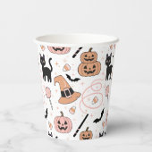 Spooks & Spells Halloween Magic Muster ID1327 Pappbecher (Rückseite)