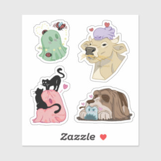 Spooks x Animals Aufkleber