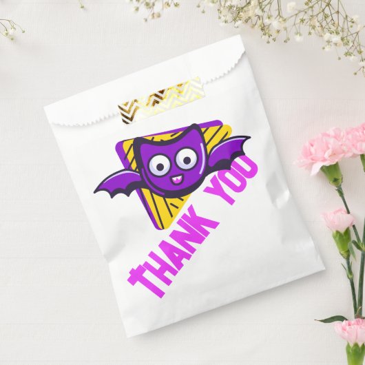 Spooktacular Bats Thank You Gift Bags Geschenktütchen (Versiegelt)