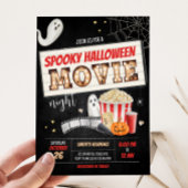 Spooktacular Beängstigend Halloween Filmabend Part Einladung