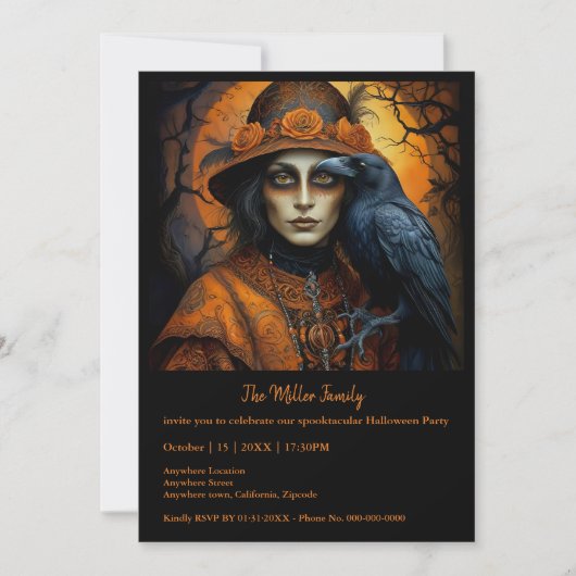 Spooktacular beängstigende Halloween-Tiere in Tarn (Vorderseite)