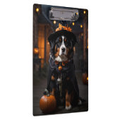 Spooktacular Bernese Dog: Ein Halloween-Howl-o-Wee Klemmbrett (Rechts)