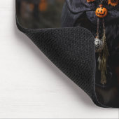 Spooktacular Bernese Dog: Ein Halloween-Howl-o-Wee Mousepad (Ecke)