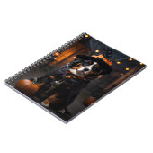 Spooktacular Bernese Dog: Ein Halloween-Howl-o-Wee Notizblock (Linke Seite)