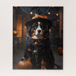 Spooktacular Bernese Dog: Ein Halloween-Howl-o-Wee Puzzle