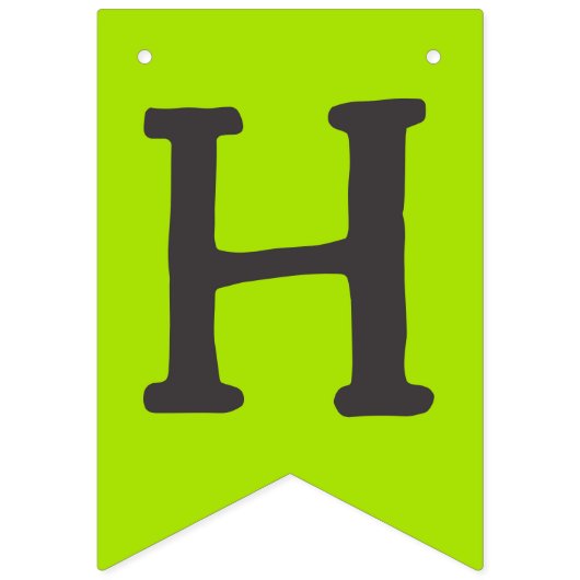 Spooktacular Birthday Bash Wimpelkette (Zweite Fahne)