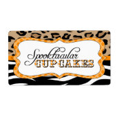 Spooktacular Cupcakes Food Label (Vorne)