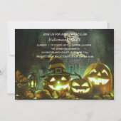 Spooktacular Dark Spuk House Halloween-Party Einladung (Vorderseite)