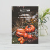 Spooktacular Dark Spuk House Halloween-Party I Einladung (Stehend Vorderseite)