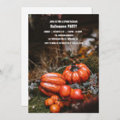 Spooktacular Dark Spuk House Halloween-Party I Einladung (Vorne/Hinten)