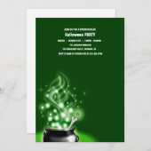 Spooktacular Dark Spuk House Halloween-Party I Einladung (Vorne/Hinten)