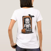 Spooktacular Doll - glückliches Halloween T-Shirt (Rückseite)