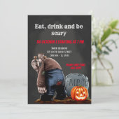 Spooktacular Einladung (Stehend Vorderseite)