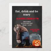 Spooktacular Einladung (Vorne/Hinten)