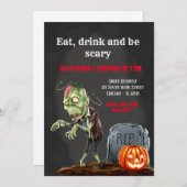 Spooktacular Einladung (Vorne/Hinten)