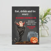 Spooktacular Einladung (Stehend Vorderseite)