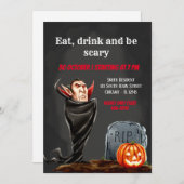 Spooktacular Einladung (Vorne/Hinten)