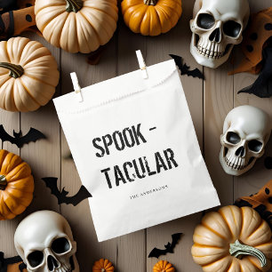 Spooktacular   Frohe Halloween Geschenktütchen