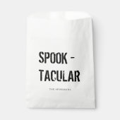 Spooktacular | Frohe Halloween Geschenktütchen (Vorderseite)