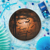 Spooktacular Full Moon Costume Party Pappteller (Party)