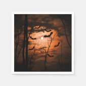 Spooktacular Full Moon Costume Party Serviette (Vorderseite)