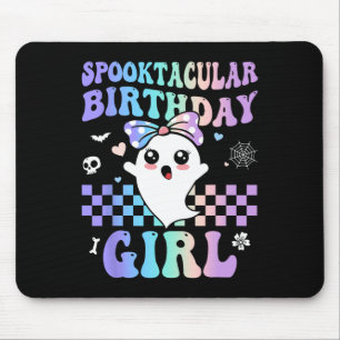 Spooktacular Geburtstag Niedlich Ghost Halloween B Mousepad