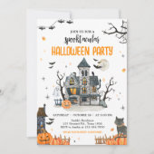 Spooktacular Ghost-Halloween-Party Einladung (Vorderseite)
