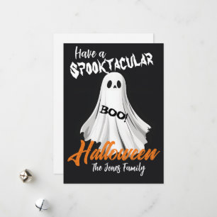 Spooktacular Ghosted Gruß Feiertagskarte
