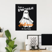 Spooktacular Ghosted Gruß Poster (Heimbüro)