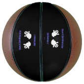 Spooktacular Ghosts Basketball (Vertikal)