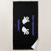 Spooktacular Ghosts Beach Handtuch (Vorderseite)