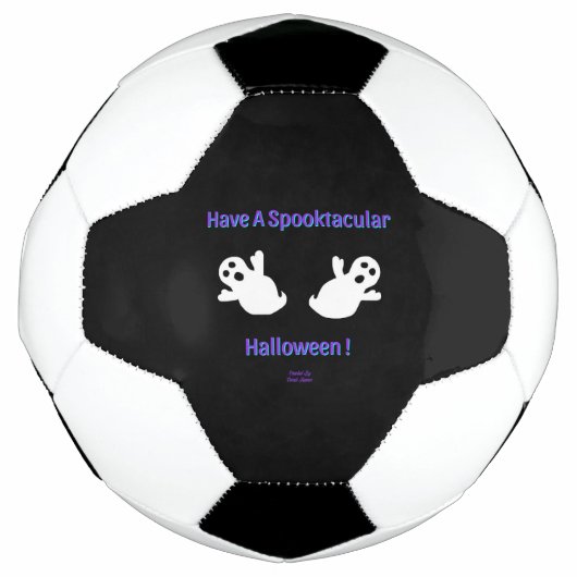 Spooktacular Ghosts Fußballball Fußball (Vorderseite)