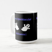Spooktacular Ghosts Kaffeemaschine Tasse (Vorderseite Links)