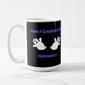 Spooktacular Ghosts Kaffeemaschine Tasse (Links)