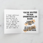 Spooktacular Halloween Bash Einladung (Innenseite)