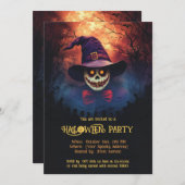 Spooktacular Halloween Bash Einladung (Vorne/Hinten)