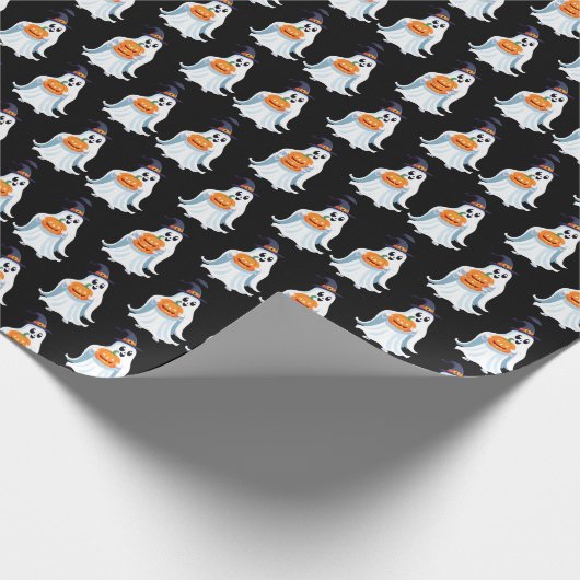 Spooktacular Halloween Bash Kids Geschenkpapier (Ecke)