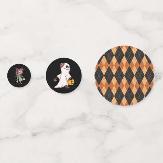 Spooktacular Halloween Bash Konfetti (Vorderseiten)