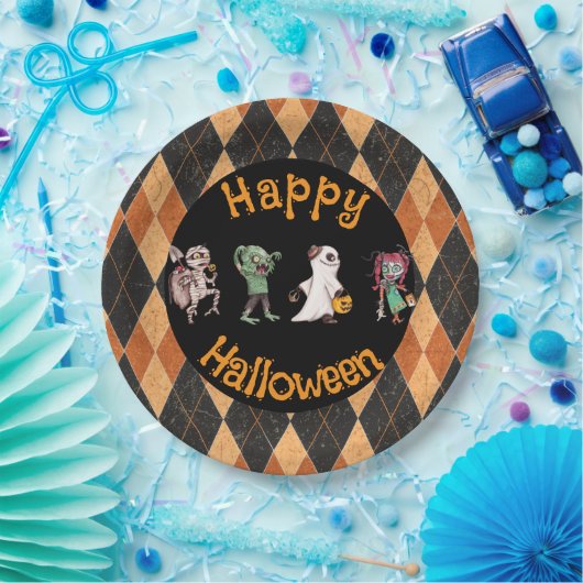 Spooktacular Halloween Bash Pappteller (Party)