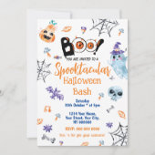 Spooktacular Halloween-Bash-Party Einladung (Vorderseite)