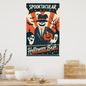 Spooktacular Halloween Bash Poster (Küche)
