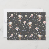 Spooktacular Halloween Boy Foto Geburtstagsparty Einladung (Rückseite)