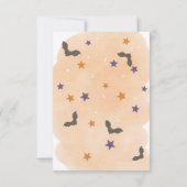 Spooktacular Halloween Candy Birthday Einladung (Rückseite)