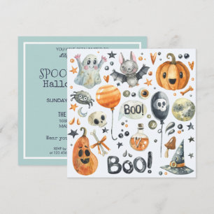 Spooktacular Halloween Costume Party   Einladung