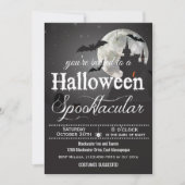 Spooktacular Halloween Costume Party Einladung (Vorderseite)