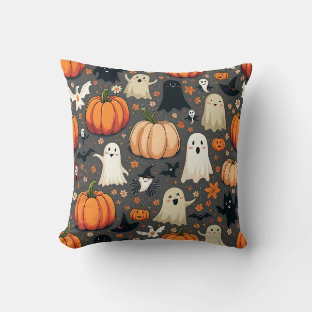 "Spooktacular Halloween Cushion" Kissen (Vorderseite)