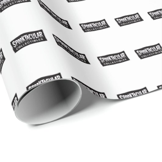 Spooktacular - Halloween-Design Geschenkpapier (Rolleneckpunkt)