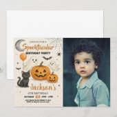 Spooktacular Halloween Einladung (Vorne/Hinten)