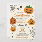 Spooktacular Halloween Einladung (Vorderseite)